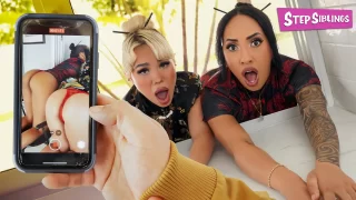 StepSiblings – Caught Stuck & Fucked/ Luna Luxe & Kona Jade